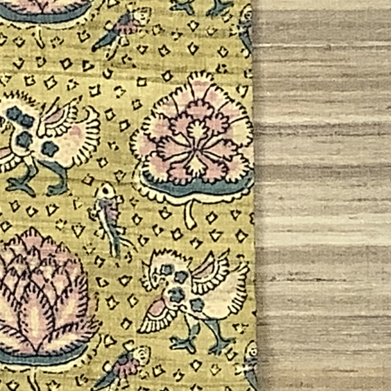 古渡更紗柄の半巾帯 BH-157 - item